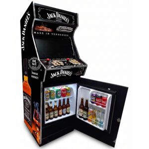 maquinita arcade con frigobar
