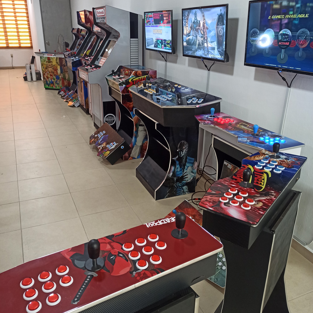 sala exibicion masterarcades